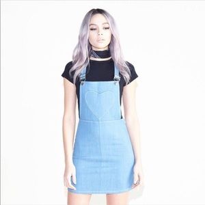 Valfre Crema Pinafore dress